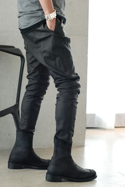 SOLID LEATHER JERSEY