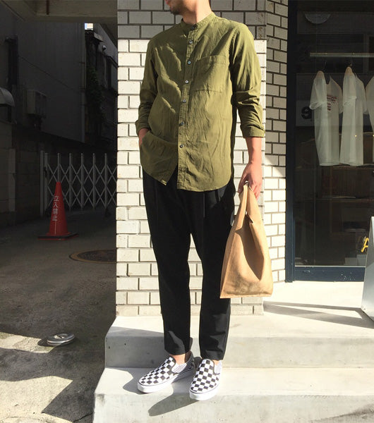 TA/PEライトストレッチギャバ ワイドジョッパーズパンツ