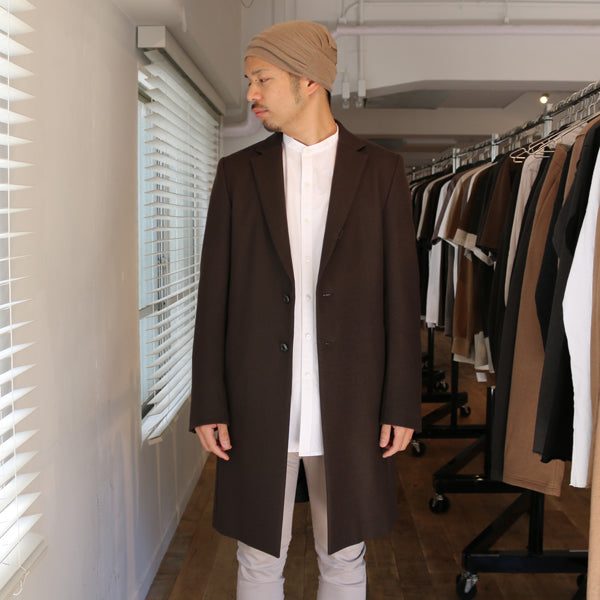 オフスケールメルトン ロングコート