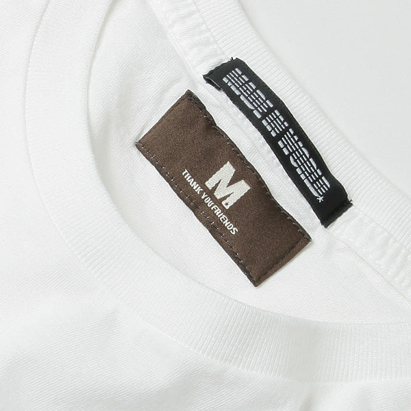 crew neck t-shirts (M x MADE IN WORLD)