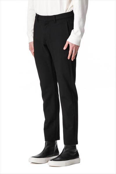 COMPRESSED PONTE JERSEY TIGHT FIT TROUSERS