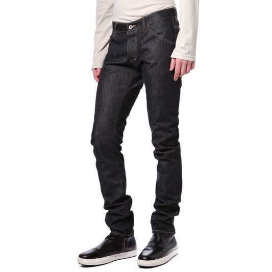  12ozストレッチデニム カーブストレートパンツ  