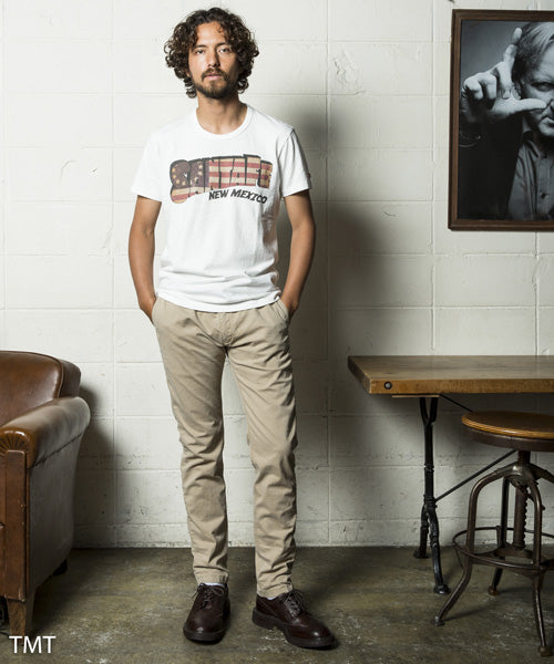  HIGH COUNT STRETCH CHINO VINTAGE FINISH  