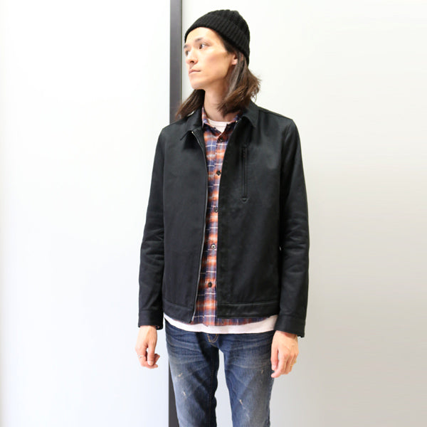 FINX BUGGY SATIN WASHER ZIP JACKET