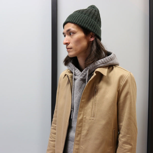 FINX BUGGY SATIN WASHER ZIP JACKET