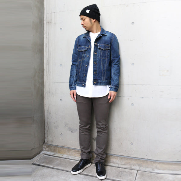 14ozセルヴィッチデニム トラッカージャケットVINTAGE