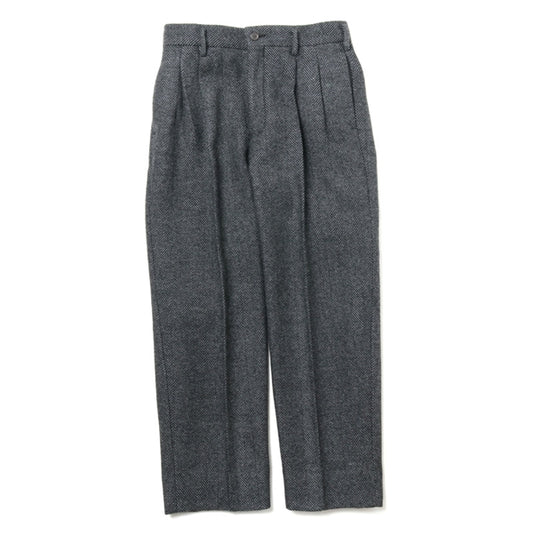  2TUCK COCOON FIT W CLOTH HERRINGBONE  