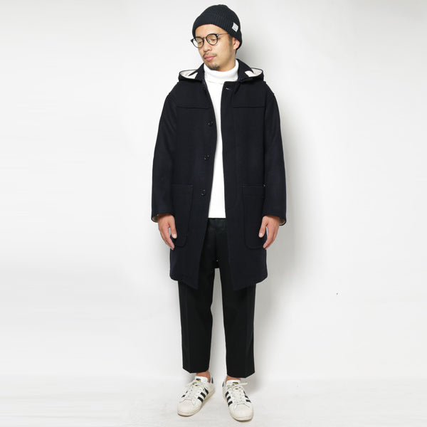 1TUCK TROUSER ORGANIC WOOL FLANNEL