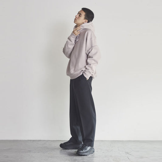  REVERSE FLEECE HUGE PARKA  