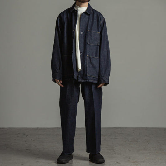  13oz ORGANIC COTTON DENIM COVERALL  