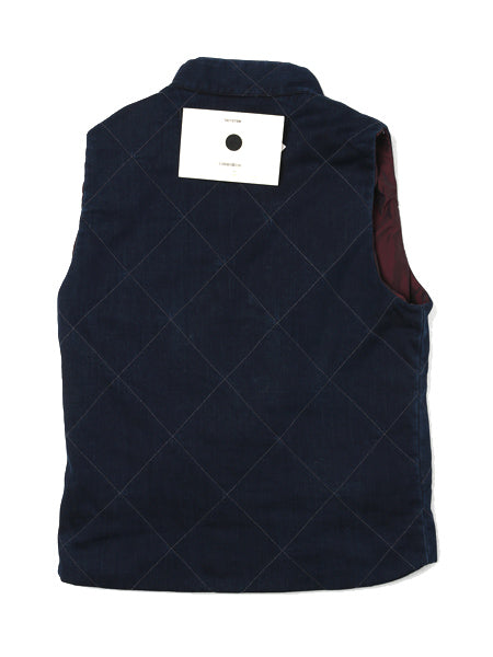 モダールデニム リバーシブルベスト