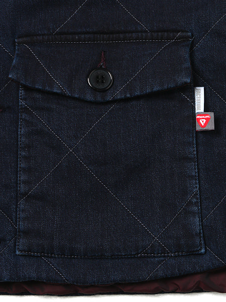 モダールデニム リバーシブルベスト