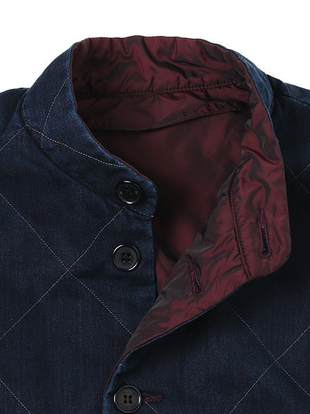 モダールデニム リバーシブルベスト