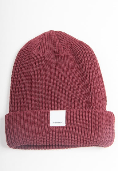 畦編みニット ビーニー