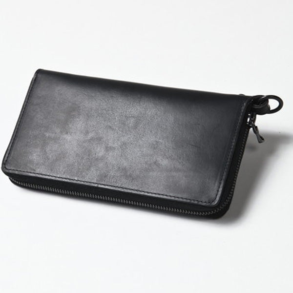 GUIDI FIORE 1.8mm ロングZIPウォレット