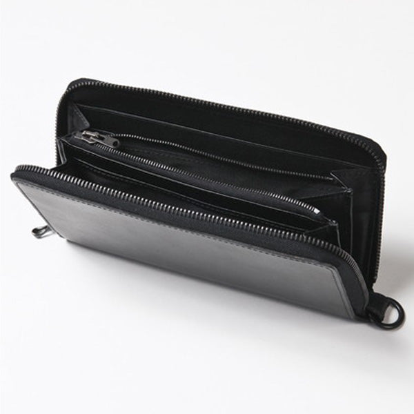 GUIDI FIORE 1.8mm ロングZIPウォレット