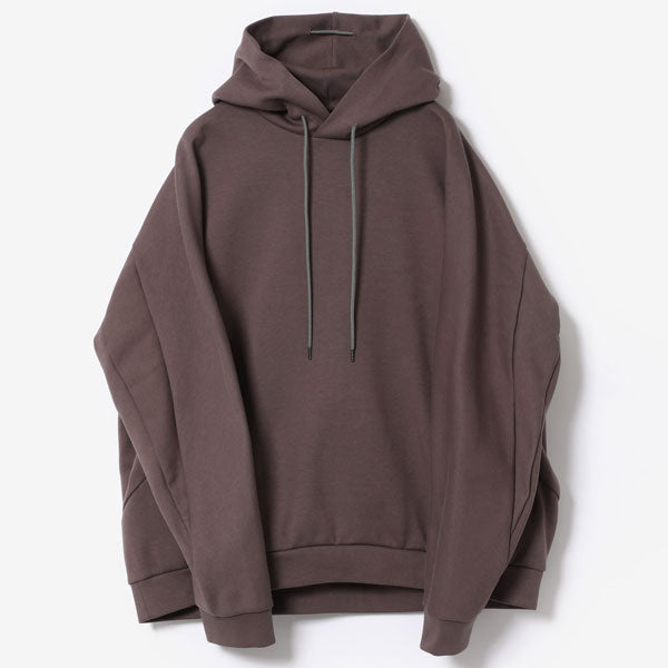 C/PE DOUBLE KNIT HOODED SWEAT SHIRT
