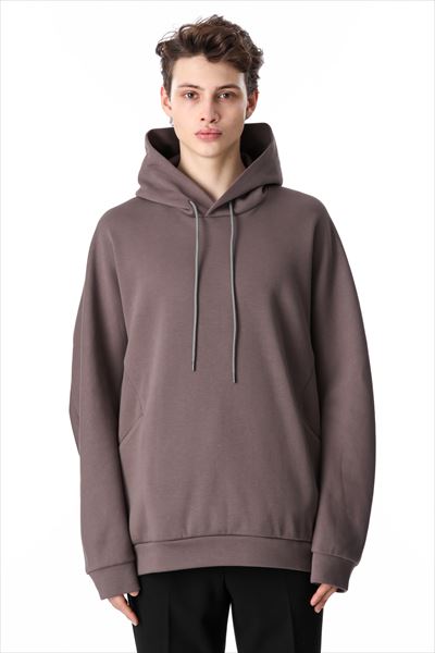 C/PE DOUBLE KNIT HOODED SWEAT SHIRT