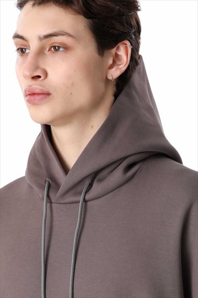 C/PE DOUBLE KNIT HOODED SWEAT SHIRT