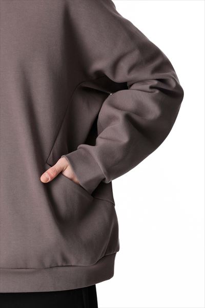 C/PE DOUBLE KNIT HOODED SWEAT SHIRT