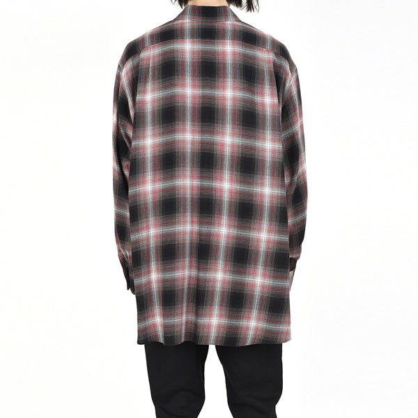 MODAL OMBRE CHECK SHIRT