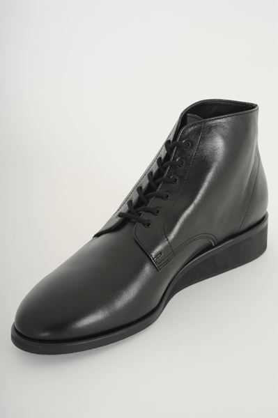SMOOTH LEATHER HIGH CUT SNEAKER