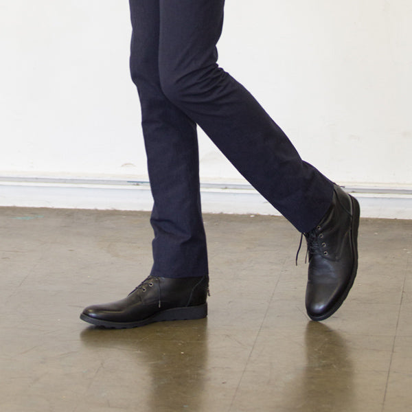 良品□LOUNGE LIZARD ラウンジリザード 9221 7 HOLE RACE UP BOOTS