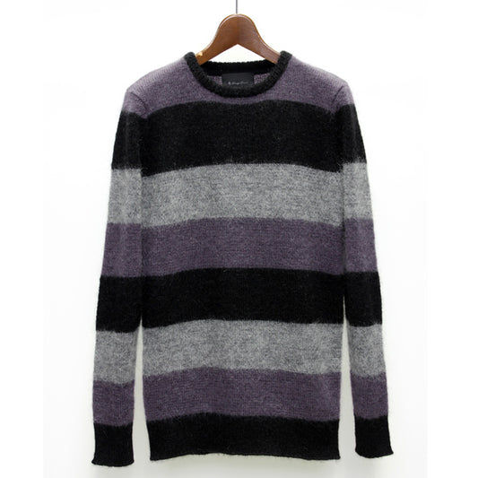  DANDELION モヘアボーダーニット  