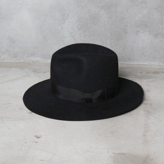  フェルト ワイドブリムハット  