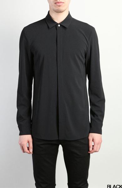  彩ナス2WAYストレッチ 長袖シャツ  