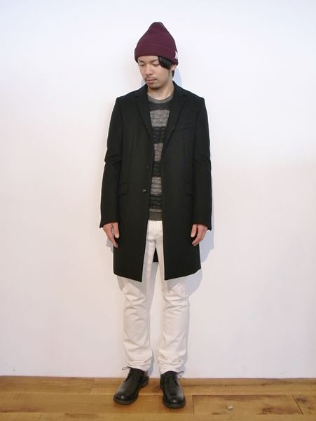 畦編みニット ビーニー