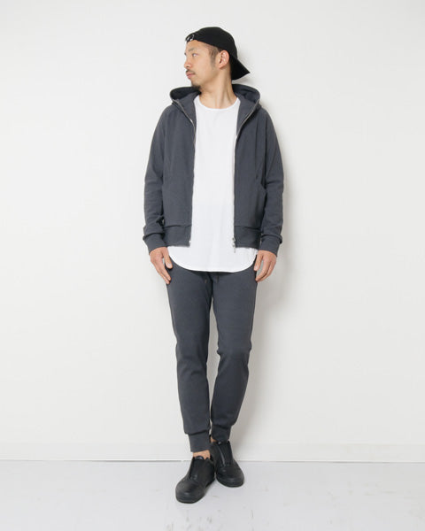 スーパーストレッチメリルハイテンションツイル ZIP UPパーカー (X.GRAY)