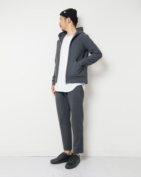 スーパーストレッチメリルハイテンションツイル ZIP UPパーカー (X.GRAY)