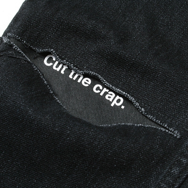 SLIM 5P DENIM PANTS/REPAIR