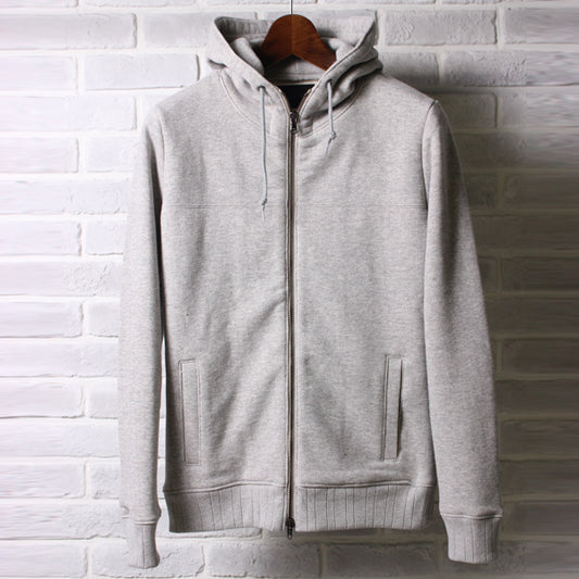  吊り裏毛 ZIP UP PARKA  