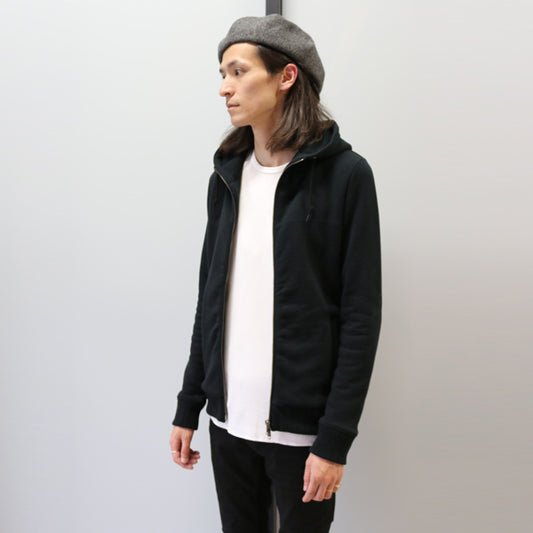  吊り裏毛 ZIP UP PARKA  