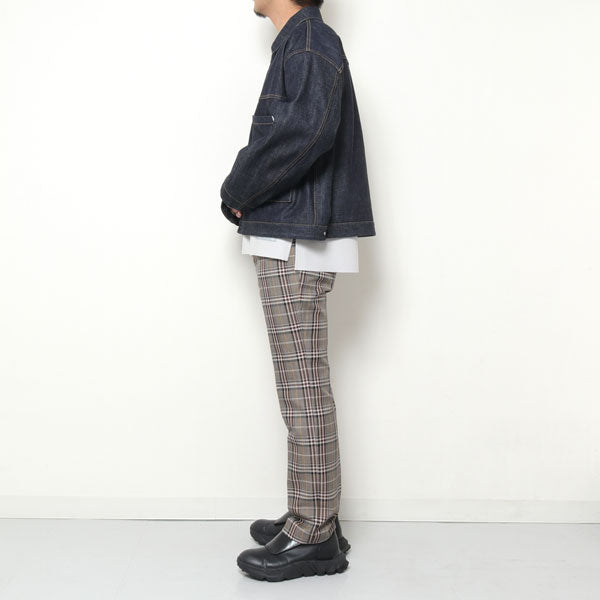 ハードメルトンスムース クルーネックドルマンL/S