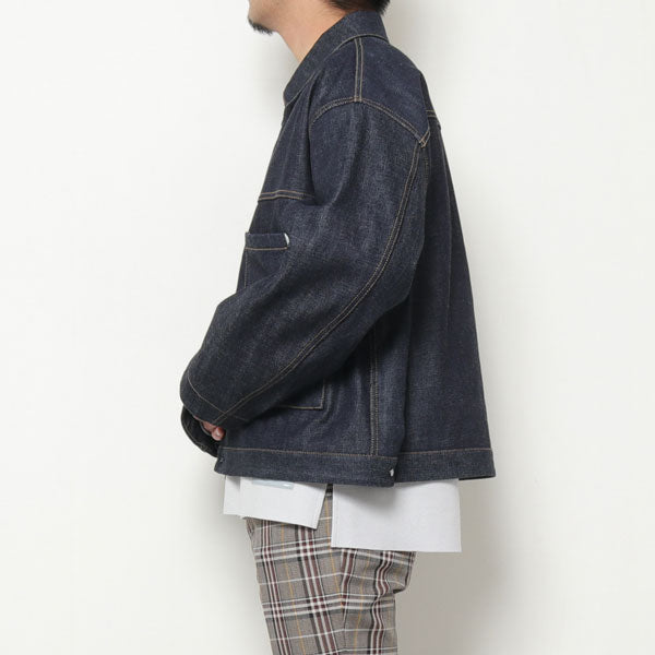 ハードメルトンスムース クルーネックドルマンL/S