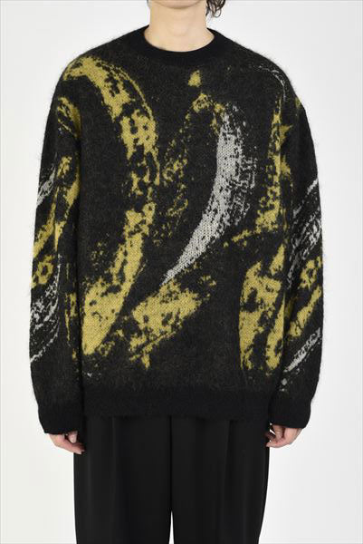 MOHAIR WJQ KNIT BANANA PULLOVER