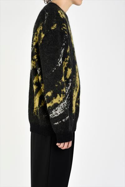 MOHAIR WJQ KNIT BANANA PULLOVER