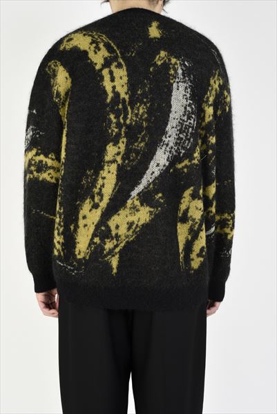 MOHAIR WJQ KNIT BANANA PULLOVER