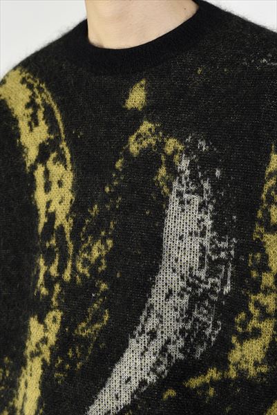 MOHAIR WJQ KNIT BANANA PULLOVER