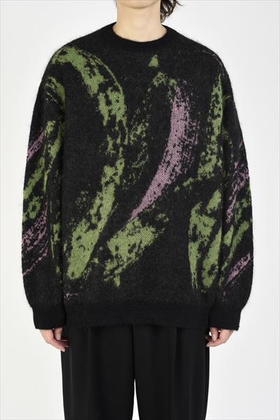 MOHAIR WJQ KNIT BANANA PULLOVER