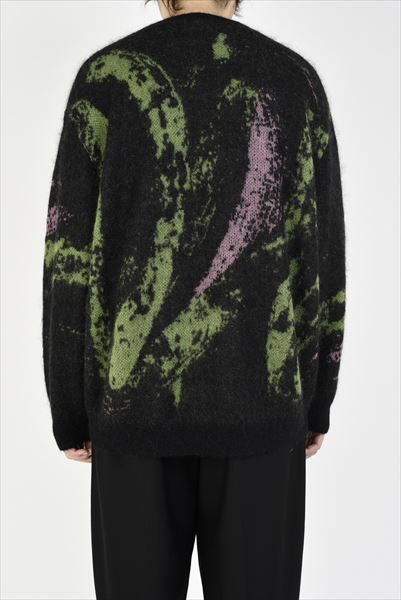 MOHAIR WJQ KNIT BANANA PULLOVER
