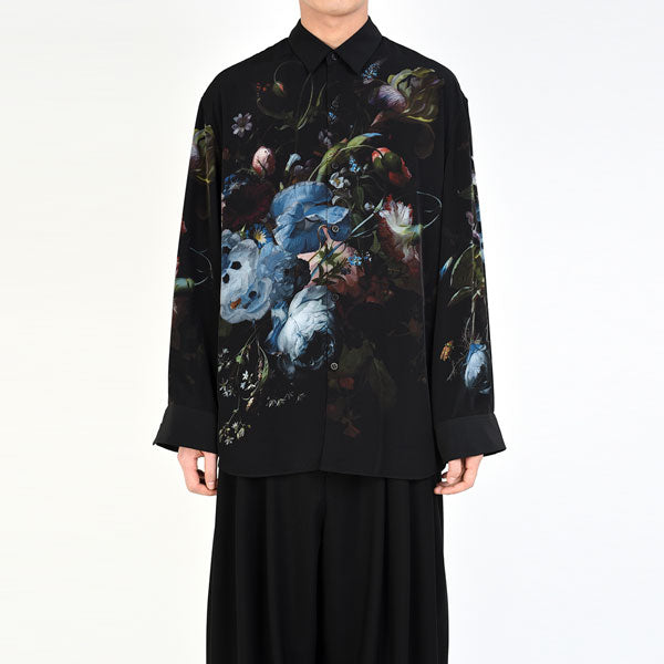 DECHINE BIG SHIRT INKJET (FLOWER)