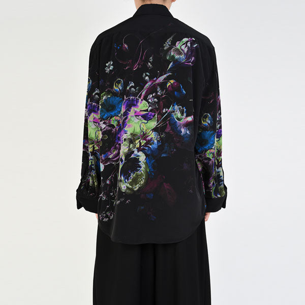 DECHINE BIG SHIRT INKJET (FLOWER)