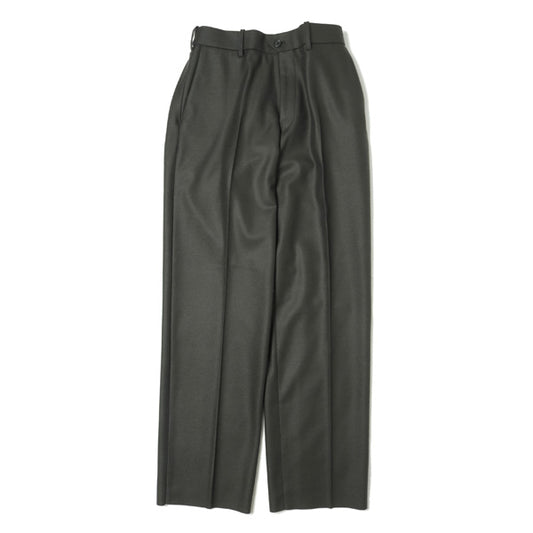  FLAT FRONT TROUSERS ORGANIC WOOL CIRCULAR FLANNEL  