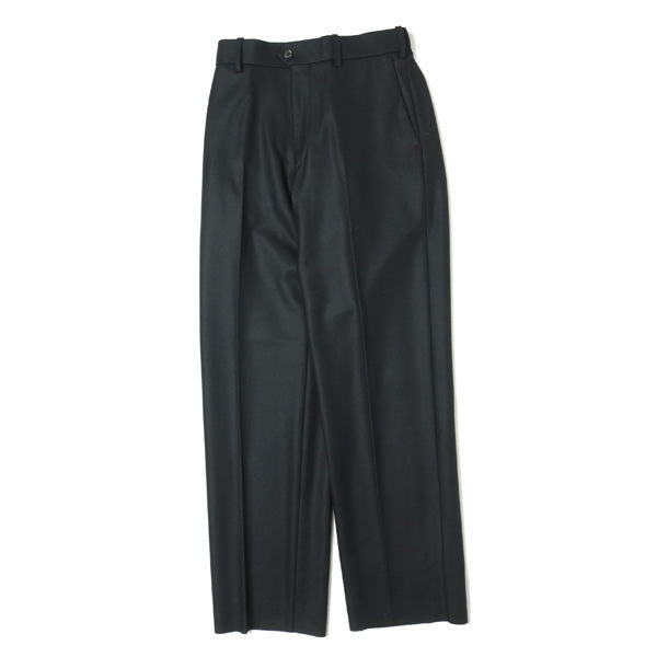 FLAT FRONT TROUSERS ORGANIC WOOL CIRCULAR FLANNEL