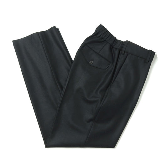  FLAT FRONT TROUSERS ORGANIC WOOL CIRCULAR FLANNEL  