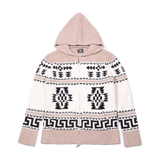  SHAGGY BOA NATIVE PATTERN HOODIE  